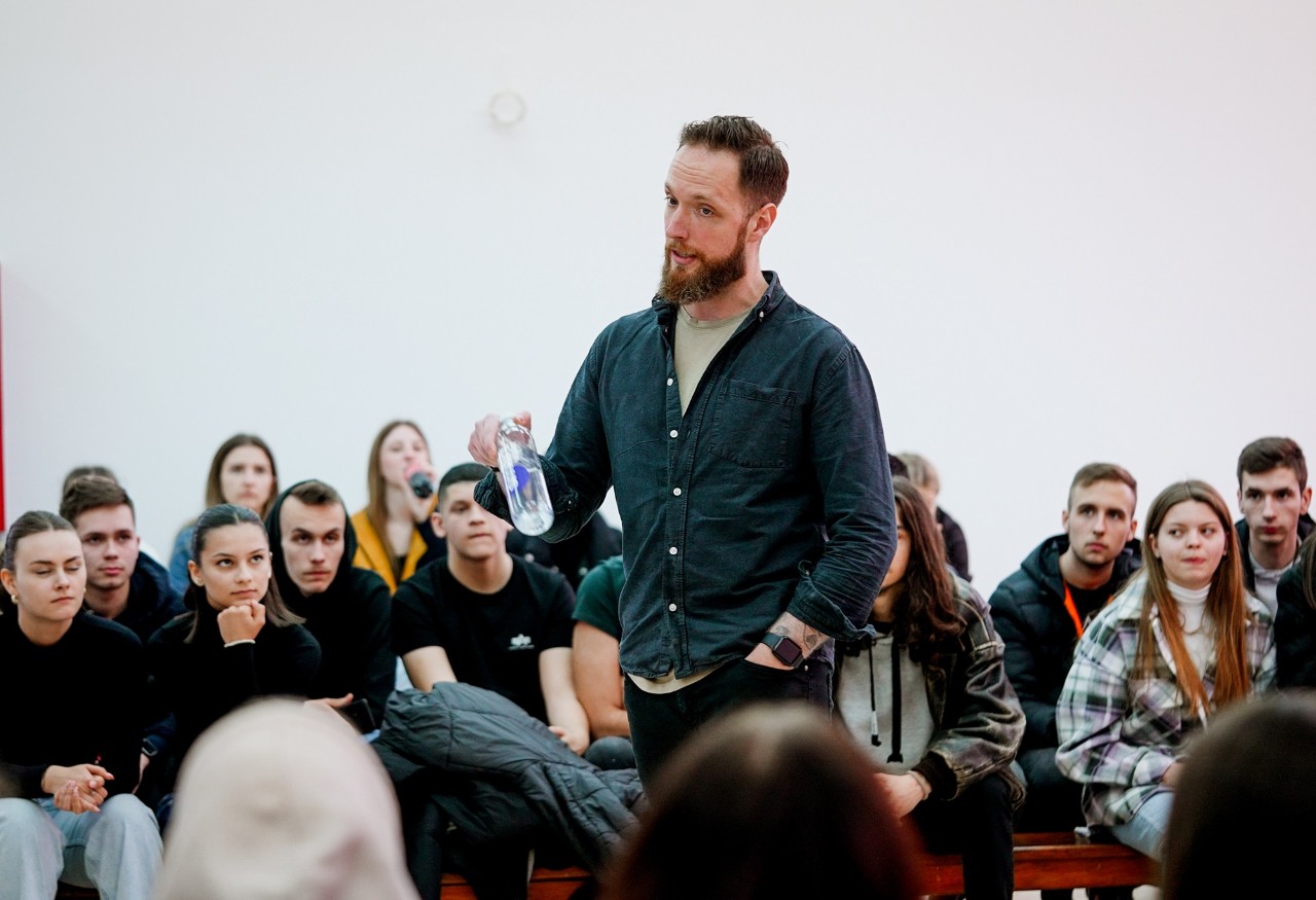 Masterclass predavanje u Obrtničkoj školi Požega - Dominik Bečvardi (1)